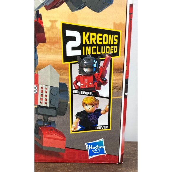 New Hasbro KRE-O Transformers Sideswipe Building Set 31771 2 Kreon Figures 2010 - Picture 2 of 6